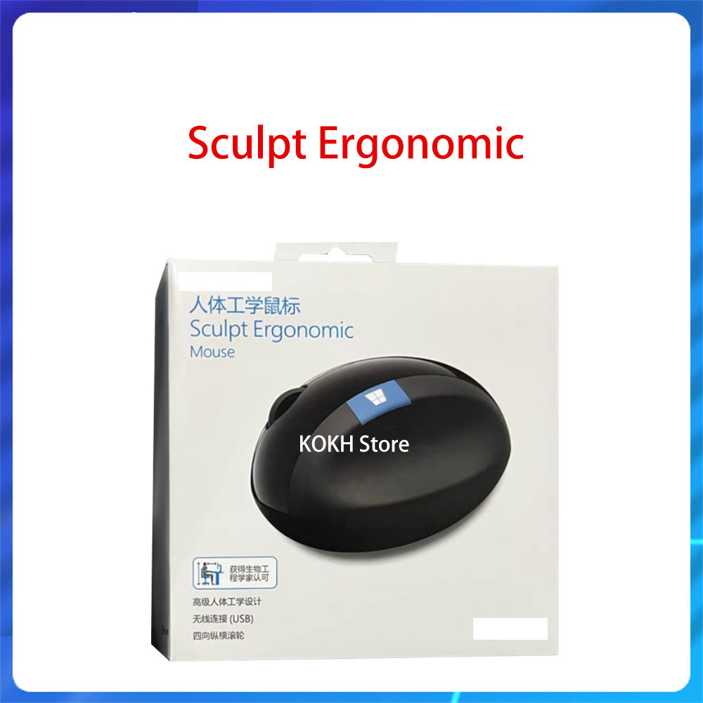 Home Office Of Microsoft - Microsoft Sculpt 인체 공학적 찐빵 무선