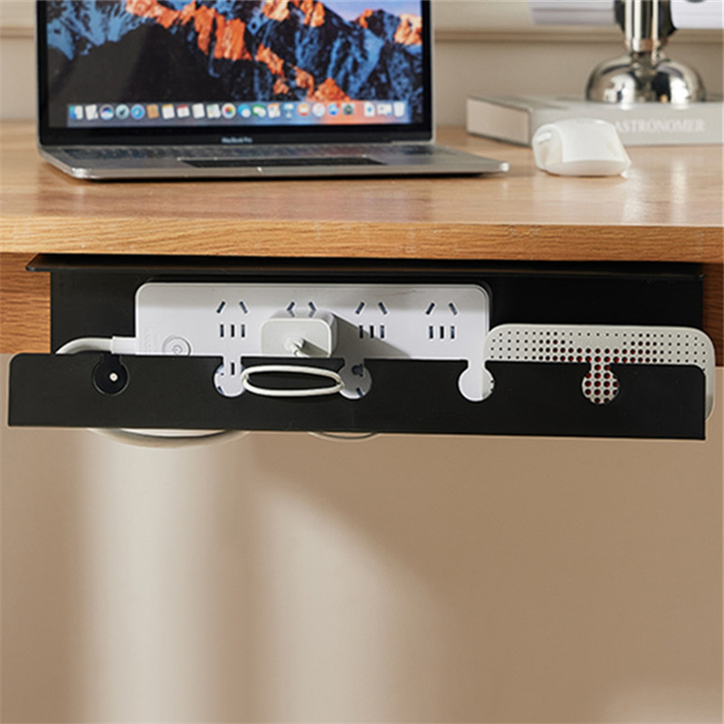 Power Strip Desk - 책상 아래 케이블 정리용 케이블 트레이,
