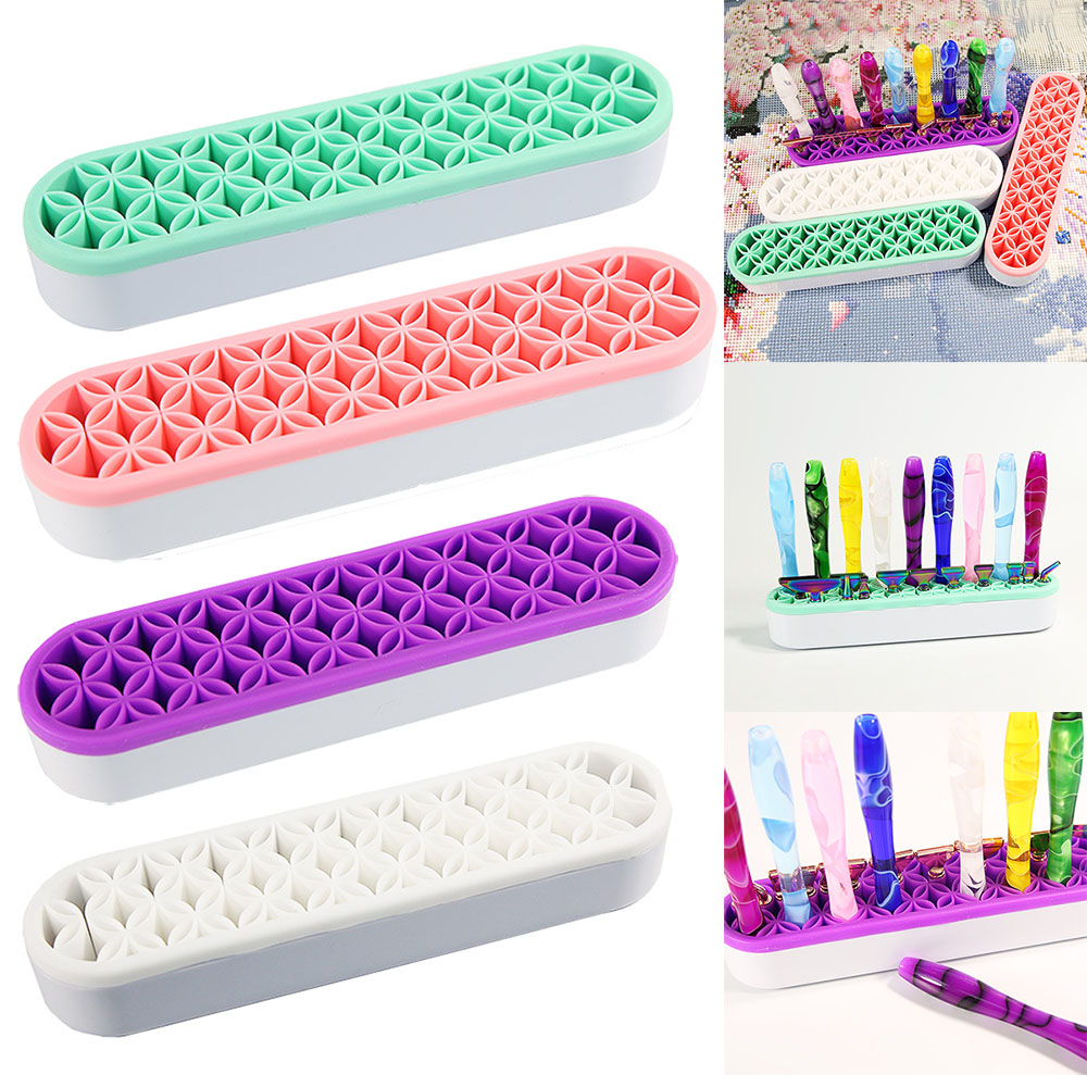 Pen Holder Organizer - 다목적 데스크탑 주최자 실리콘 화장품 보관