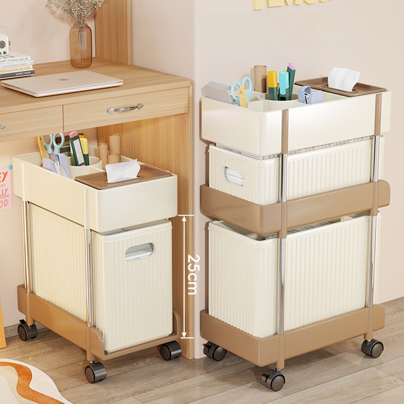 사무실 책상 밑 서랍형 수납랙 회전식 플라스틱 소형 카 - Desk Drawer Small 리뷰 및 가격