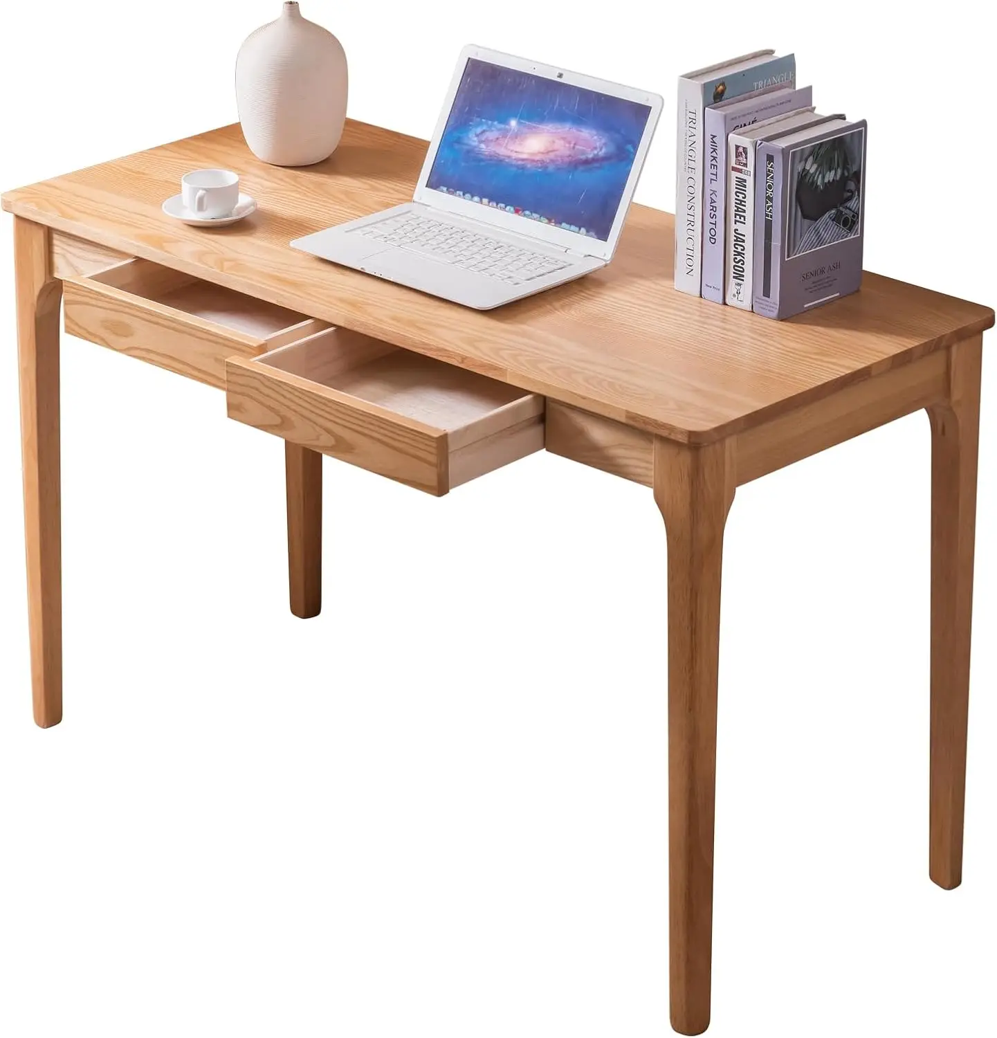 서랍이 있는 원목 책상, 작은 공간을 위한 홈 오피스  - Desk Drawer Small 리뷰 및 가격