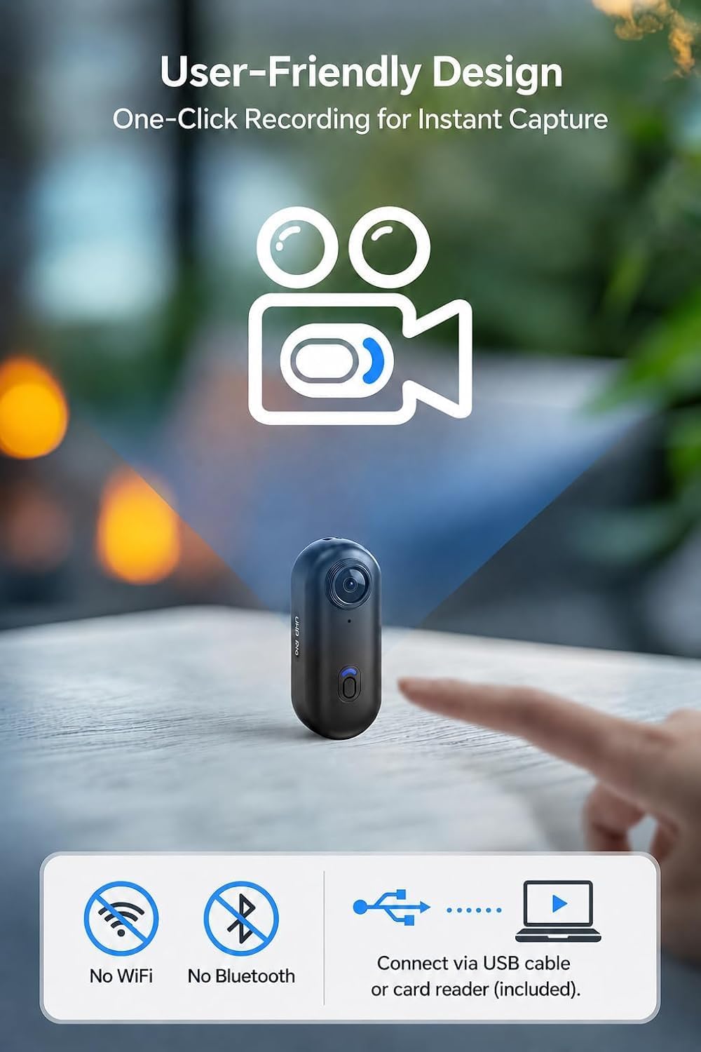 BOBLOV W4 미니 바디 카메라 1080P HD 자 - Webcam Hd 1080P 리뷰 및 가격