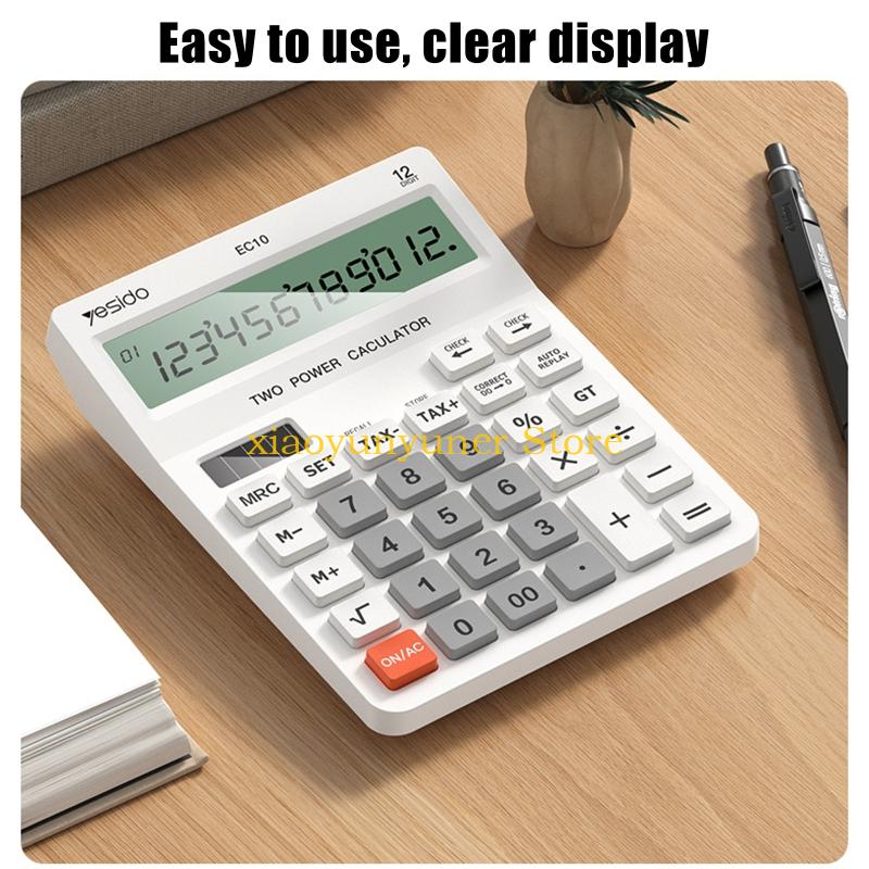 P9JB 12자리 LCD 화면 책상 계산기(태양광 배터 - Home Office Budget 리뷰 및 가격