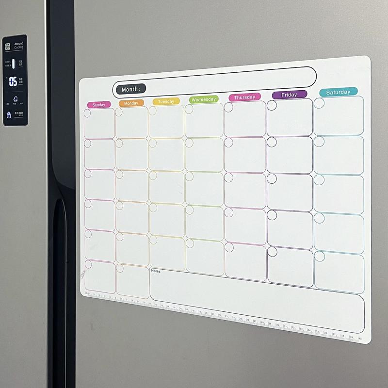 핫세일 자석 냉장고 드라이 이레이저 캘린더 월간 플래너 - Magnetic Calendar Board 리뷰 및 가격