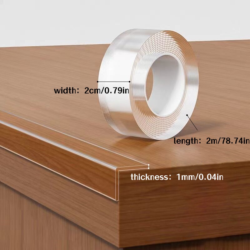 1롤 2m/78.74인치 투명 모서리 보호 스트립 어린 - Desk Drawer Small 리뷰 및 가격