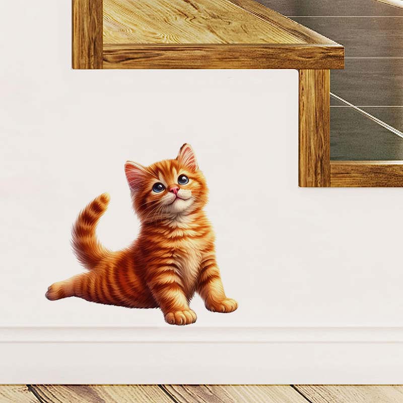 탈부착 가능한 요가 고양이 벽 스티커, 홈 데코 스티커 - Home Office Yoga Room 리뷰 및 가격