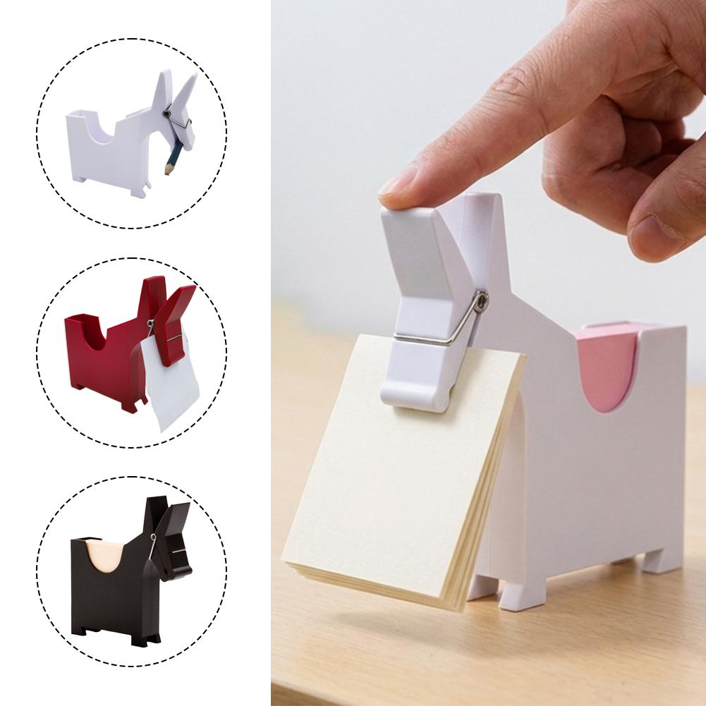 강력한 클립이 있는 귀여운 당나귀 모양의 노트 홀더 다 - Sticky Note Dispenser 리뷰 및 가격