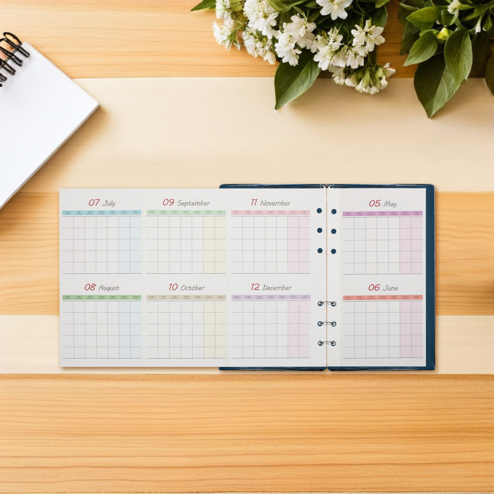 20매 무날짜 월간 플래너 리필용지, 6링 바인더 A6 - Home Office Budget 리뷰 및 가격
