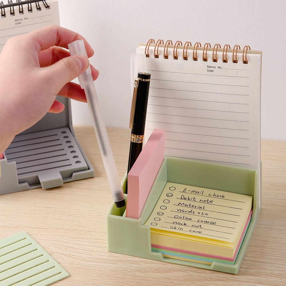스티키 노트 보관 도구 스티키 노트 홀더 세트 라인 드 - Sticky Note Dispenser 리뷰 및 가격