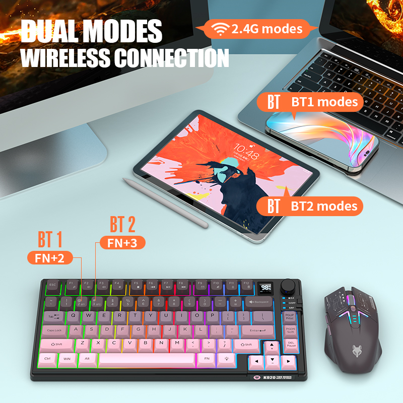 K920 USB 유선 게임 키보드 마우스 세트 조명 데 - Home Office Uk Number 리뷰 및 가격