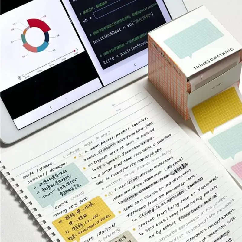 100PCS/세트 풀아웃 메모 패드 창의적인 스티커 노 - Sticky Note Dispenser 리뷰 및 가격