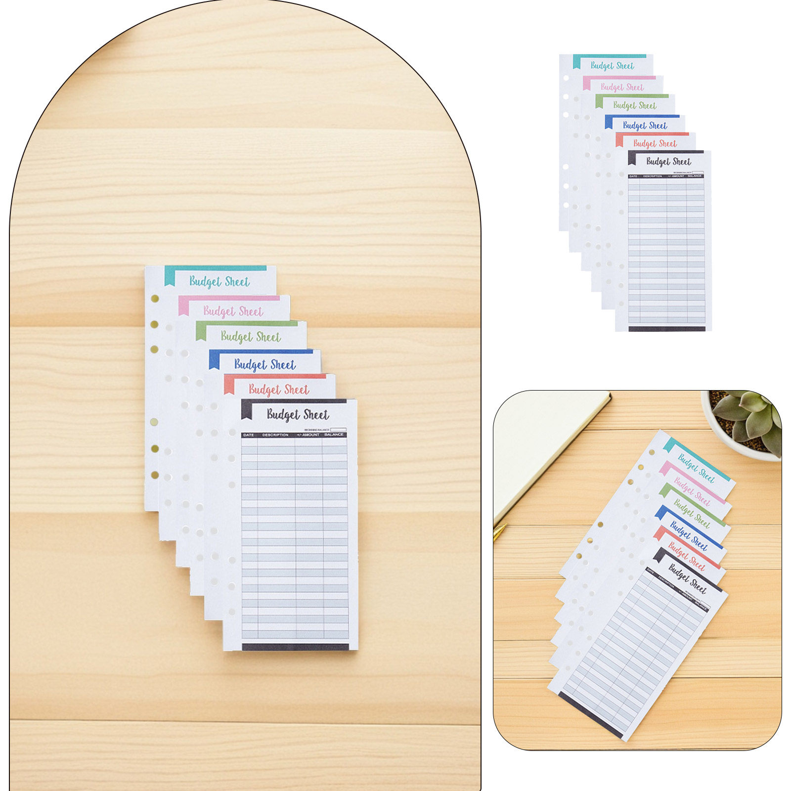 24Pcs 예산 플래너 카드 예산 바인더 리필 시트 비 - Home Office Budget 리뷰 및 가격