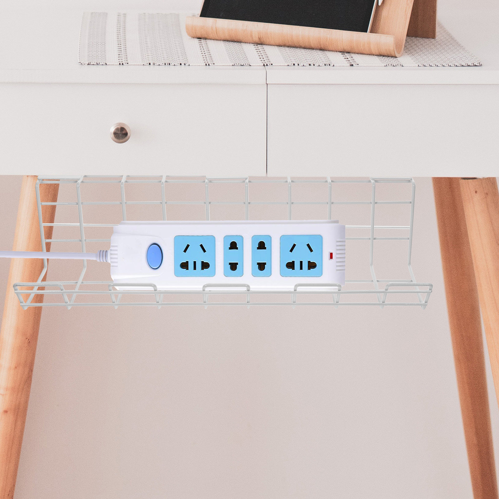 2Pcs 책상 아래 케이블 정리대 고급형 헤비 듀티 전 - Power Strip Desk 리뷰 및 가격