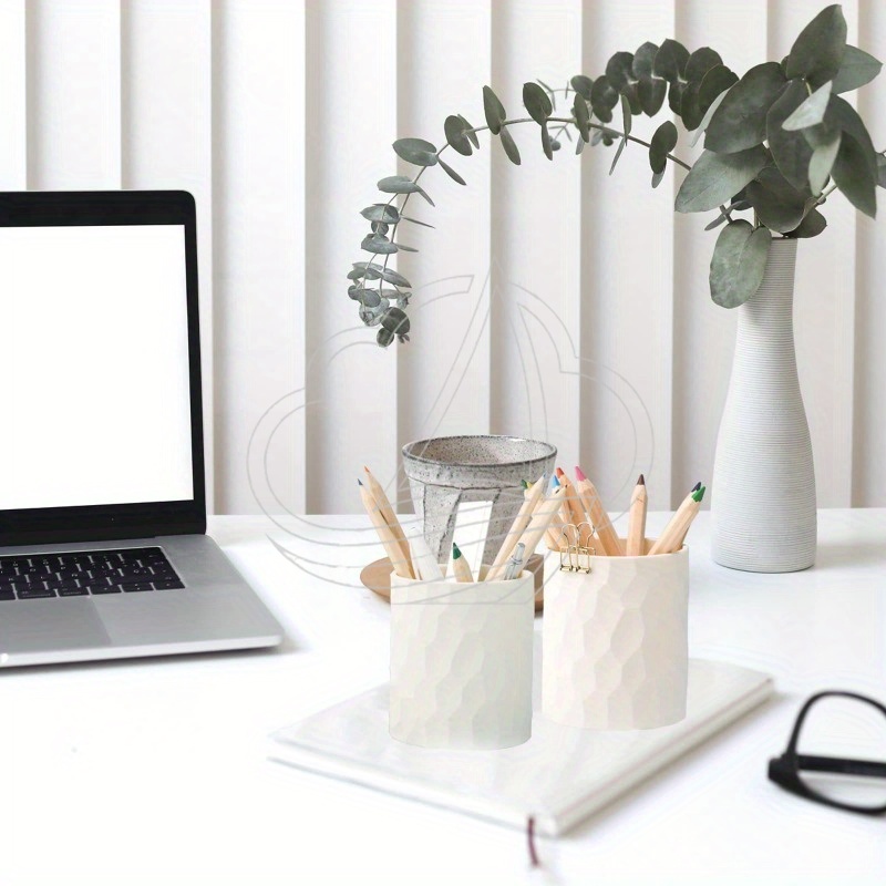 흰색 실리콘 펜 홀더 데스크탑 정리함 학생용 다기능 수 - Pen Holder Organizer 리뷰 및 가격