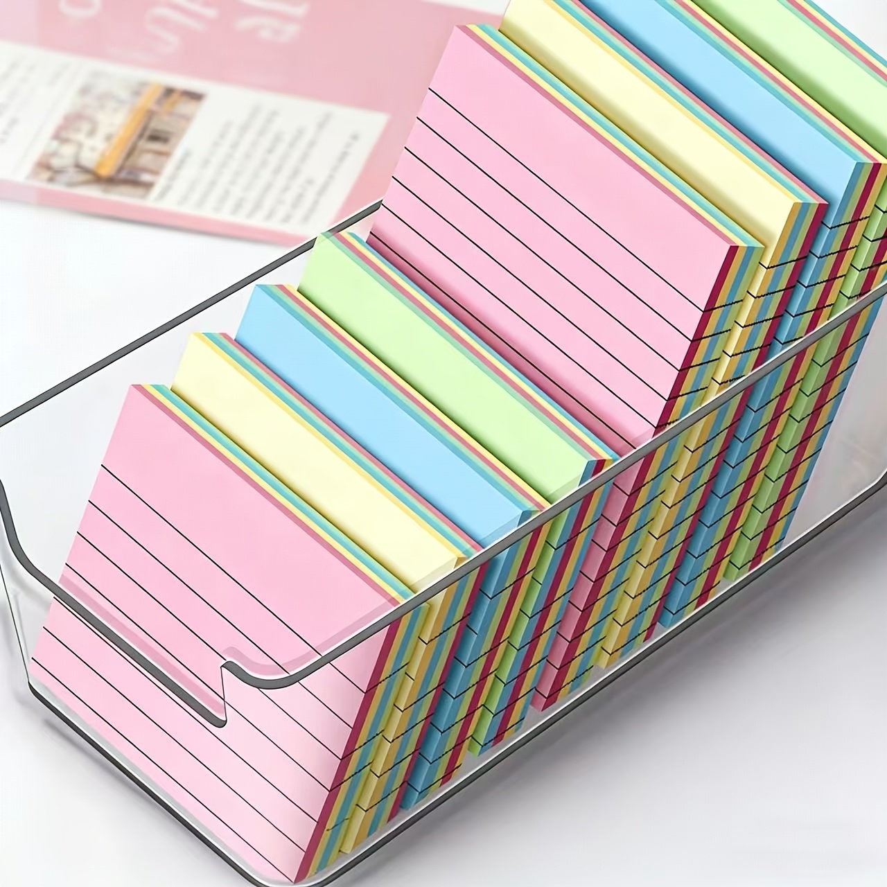다채로운 색상의 두꺼운 스티커 메모지 100/200개  - Sticky Note Dispenser 리뷰 및 가격