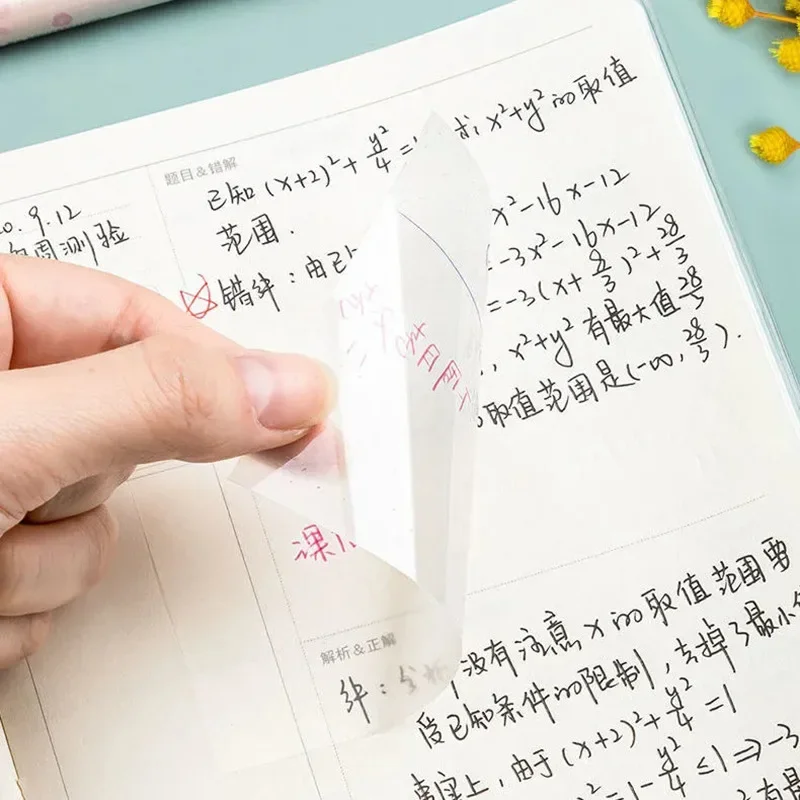 투명 메모 패드 방수 스티커 메모장, 자체 접착 메모장 - Sticky Note Dispenser 리뷰 및 가격