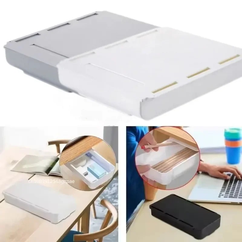 셀프 접착식 서랍형 수납함, 메이크업/연필 트레이, 책 - Desk Drawer Small 리뷰 및 가격