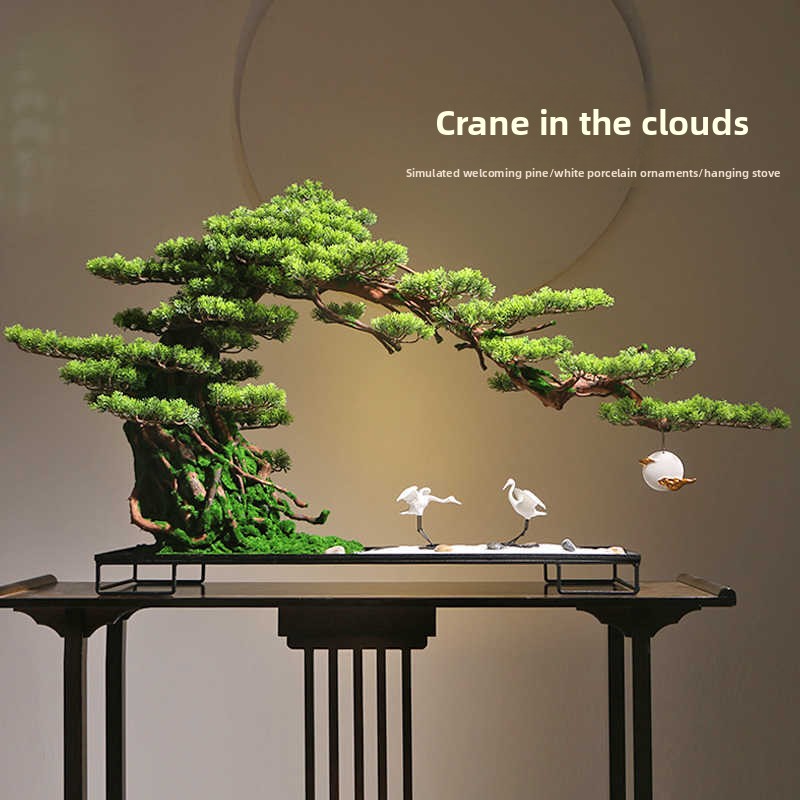 모조 환영송, 거실, 현관, 가정용 분재, 호텔 소품, - Home Office Of Microsoft 리뷰 및 가격