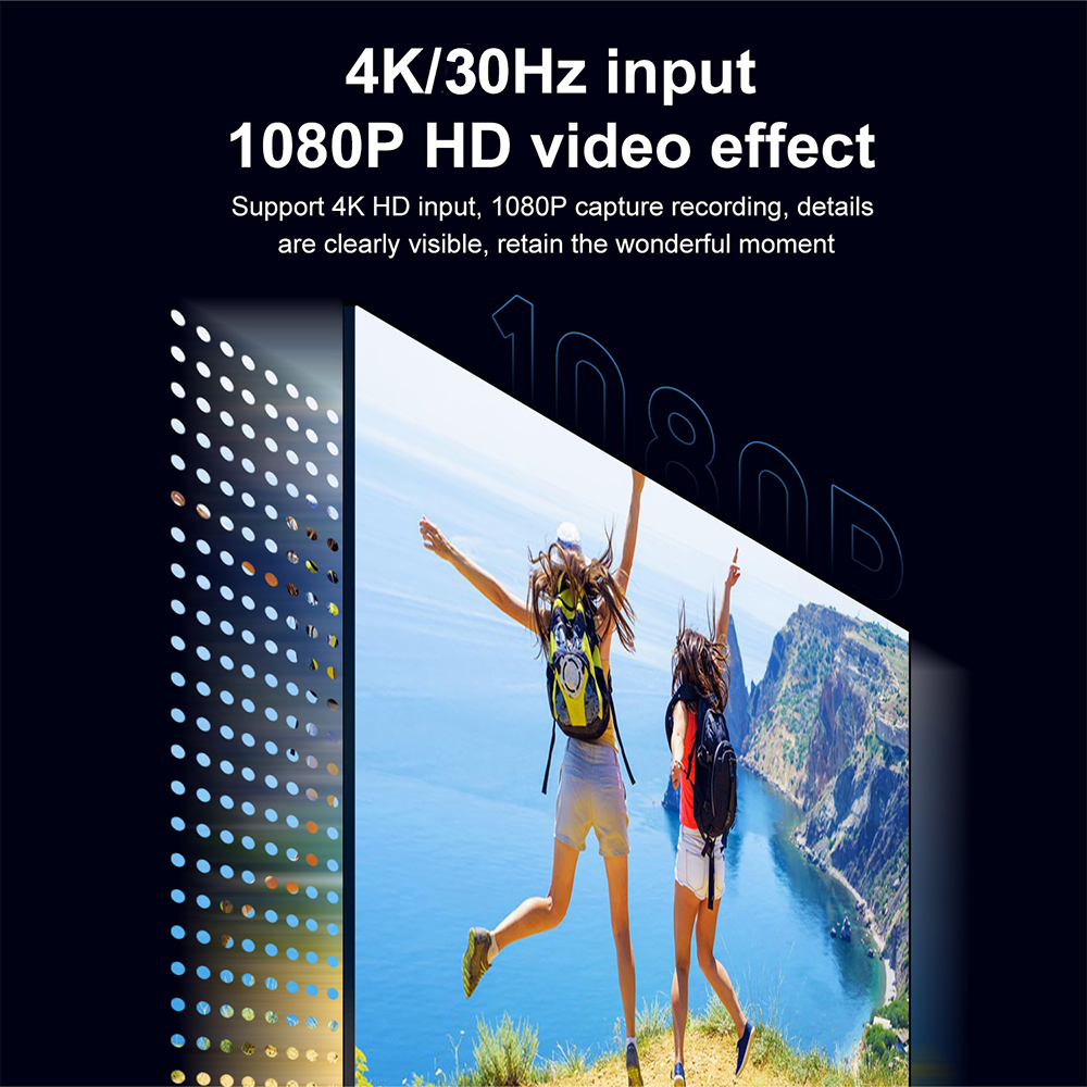 4K HDMI 호환 USB 비디오 캡처 카드 1080P - Webcam Hd 1080P 리뷰 및 가격